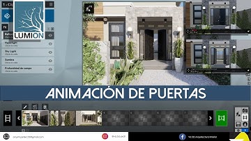 🚪ANIMACIÓN DE PUERTAS / LUMION