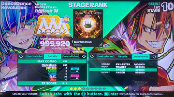 [DDR WORLD] GLOW THE CROWN (DSP-14) 999,920 SDP