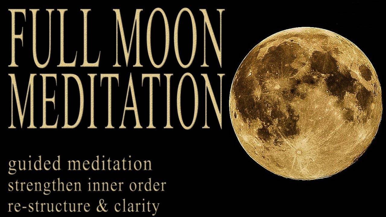 FULL MOON Meditation JULY CAPRICORN Super Moon guided meditation - YouTube