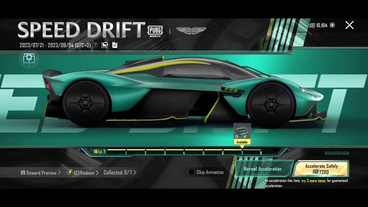 ASTON MARTIN Skin Unlocked 😎 | 5130UC | PUBG MOBILE