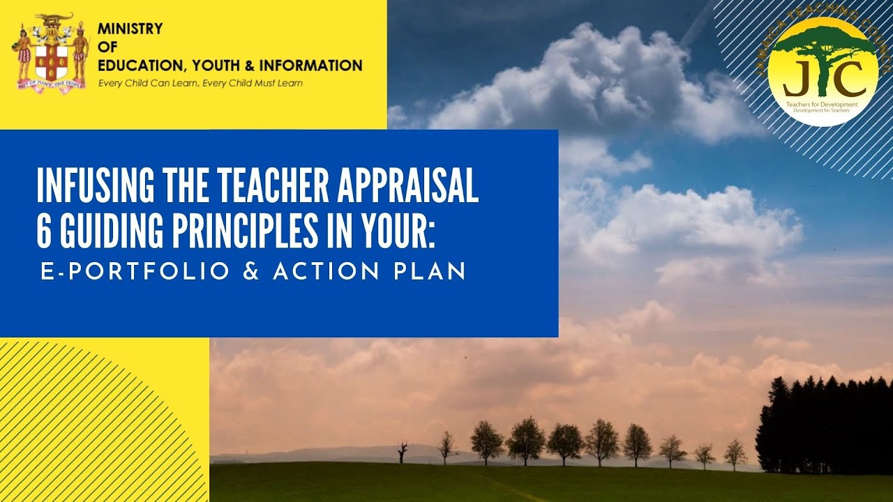 Infusing the Teacher Appraisal 6 Guiding Principles in your: E-Portfolio and Action Plans Day 4