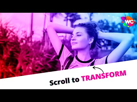 CSS Transform Effects on Scroll Skewed Background