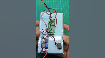 I made a mini UPS for Anu and the router so that even if the current goes out, the WiFi works.