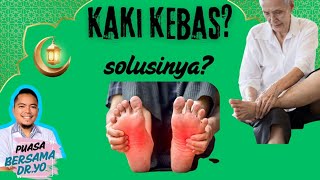 Nyeri, Kebas, dan Gringgingen di Telapak Kaki? Bisa Jadi Saraf Kejepit! Ini Solusinya!