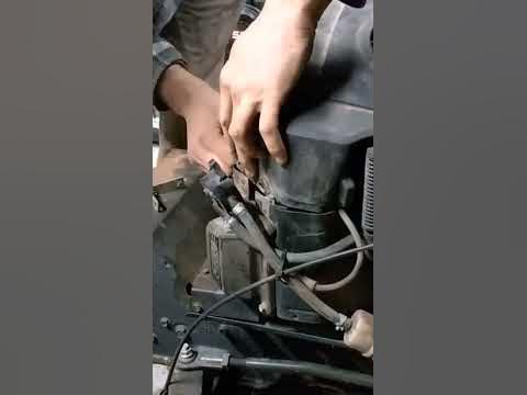 how to get a mouse nest out of underneath shroud simplicity riding lawn