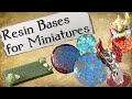 How to Make Resin Tabletop Miniature Bases