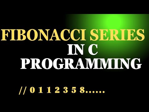 C Program To Find Fibonacci Series Using For Loop ||Fibonacci Series ...
