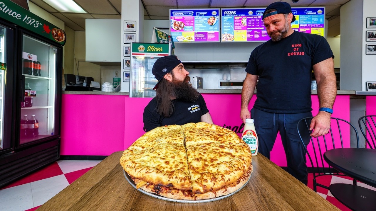 ONLY ONE PERSON HAS EVER BEATEN THIS GIANT DONER KEBAB CHALLENGE! | BeardMeatsFood