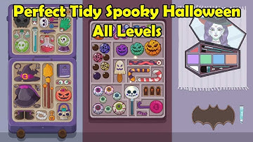 Perfect Tidy Spooky Halloween Level 1-10 Full Walkthrough | All Levels