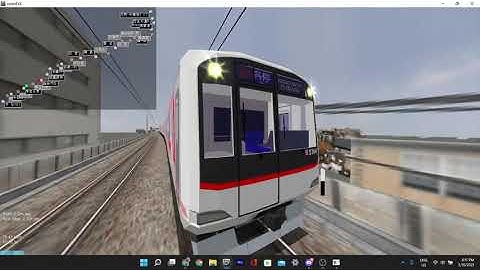 OpenBVE Tokyu Toyoko Line with Tokyu 5050 Series