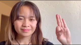 ASL ALPHABET JULIE FE LEGAYADA