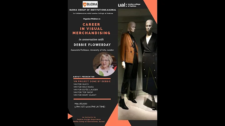 Webinar on Visual Merchandising by Debbie Flowerday from London College of Fashion.