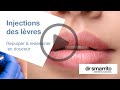 Injection dacide hyaluronique  injection des lvres et rhinoplastie mdicale  la profiloplastie