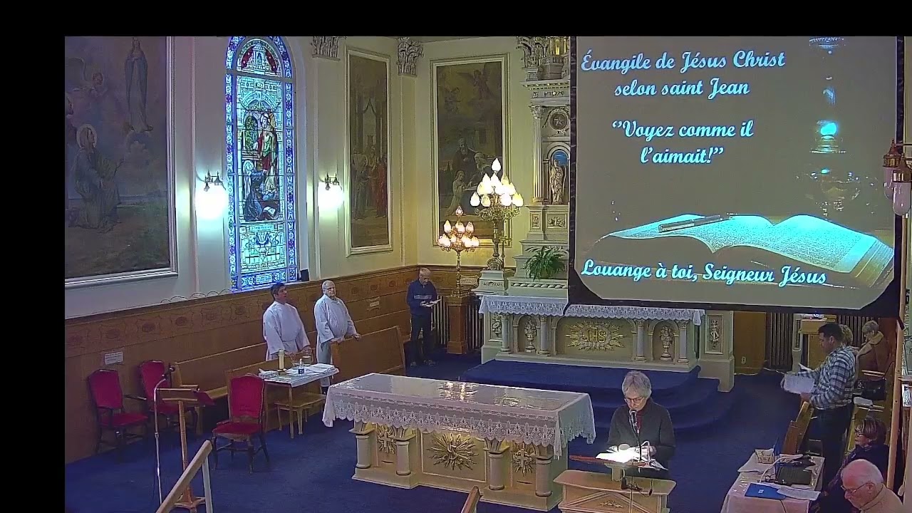 #CÉLÉBRATION #DOMINICALE DE LA PAROLE ENREGISTRÉE  LE 22 MARS 2026 À L'ÉGLISE SAINTE-ANNE  DE CHIC.