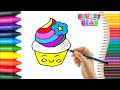 🧁 Como dibujar un Cupcake - How draw an CupCake