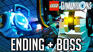 LEGO Dimensions Portal ENDING and GLADOS BOSS!! Gameplay Walkthrough Part 3 (LEGO Portal 2 Level)