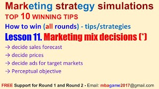 Markstrat Tips - Lesson 11 - Markstrat Guide   How to win Markstrat