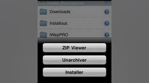 How to Install a .deb file to iDevice