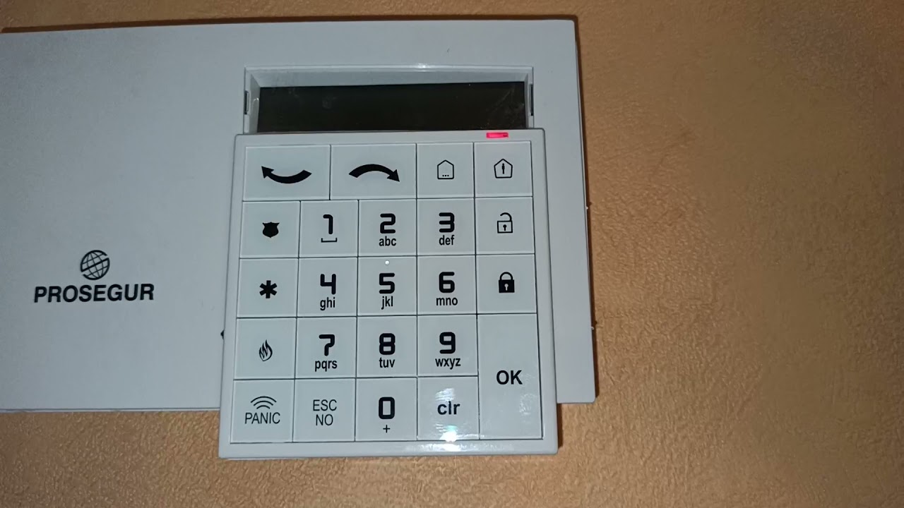 Cambio baterías alarma Proview 8 sensor movimiento - YouTube