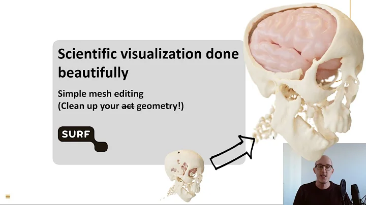 Simple mesh editing - Introduction to Scientific Visualization with Blender