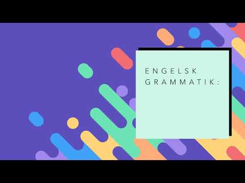 Engelsk grammatik avsnitt 12: Reflexiva och Relativa pronomen