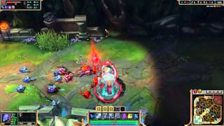 League of Legends Patch 5.5 | Turret Hitbox Bug