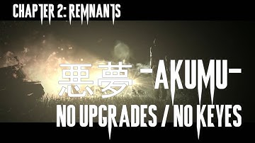 The Evil Within | 悪夢 - AKUMU - Difficulty - Chapter 2 | No Upgrades / No Keys [No Commentary]