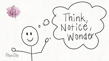 Think, Notice, Wonder Routine
