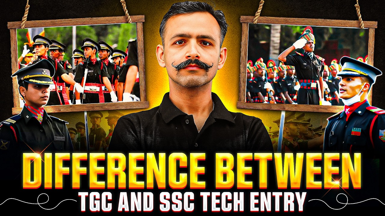 Difference Between TGC or SSC Tech Entry in Indian Army | Indian Army Technical Entries Explained