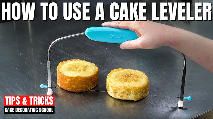 How to Use a Cake Leveler [ Cake Decorating For Beginners ]