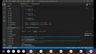 SYBScIT (2021-22 Batch) - Python - UPG Online College Div A -  Unit2 Lec3