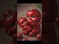 Crunchy bites, cozy hugs 🍒✨ #shorts #youtubeshorts #viral #fruit #music