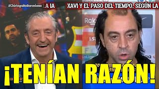 ¡ESTALLO! ¡EXPLOTO! ¡LOS VERGONZOSOS NÚMEROS QUE RETRATAN A XAVI!