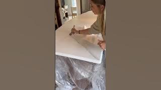 DIY Faux marble countertops
