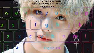 How to set bts and other images in your keyboard(tutorial):) screenshot 5