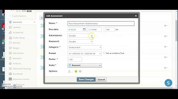 Enabling Post Assessments in Schoology