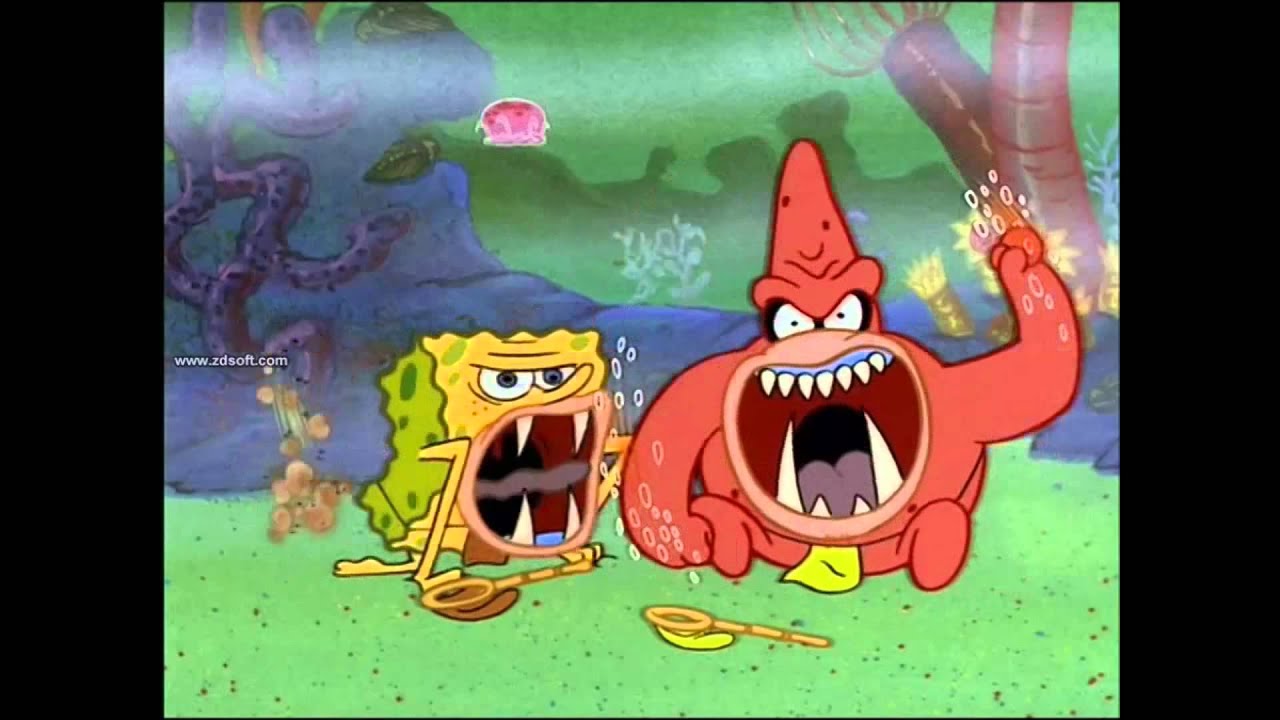 Спанч боб неандерталец картинка