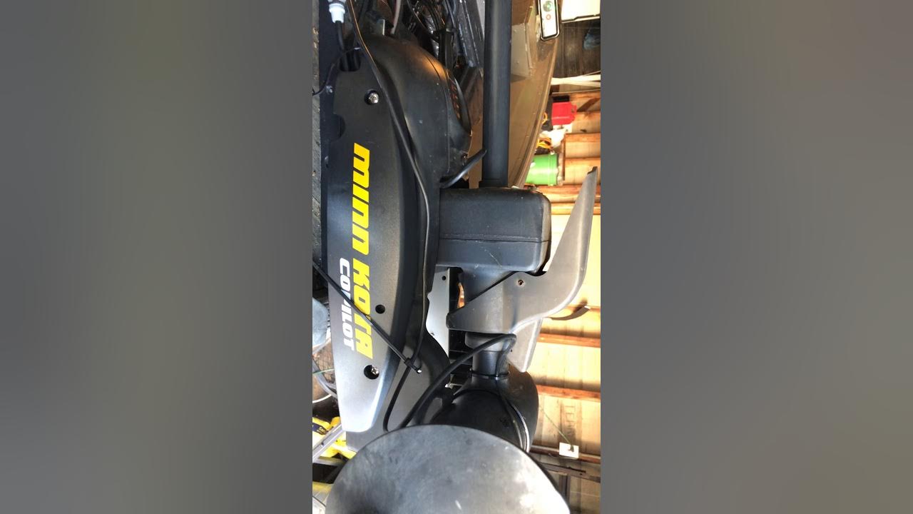 Minn Kota Powerdrive V2 external transducer mounting YouTube