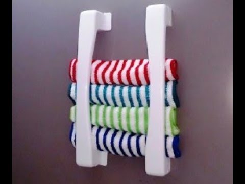 Diy 100均商品を使った タオル がおしゃれに片付く収納アイデア Towels Fashionable Over With Storage Idea Youtube