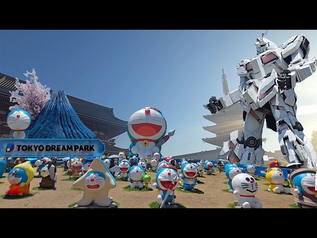 Doraemon Exhibit & Asakusa/100％ドラえもん＆フレンズ in 東京 - YouTube