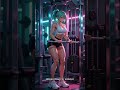Cable Tricep Pushdown Form Check | ShōnenFit #Shorts