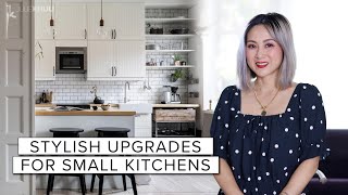 6 Stylish Upgrades for Your Small Kitchen (DIY + Rentalfriendly!) SMALL SPACE SERIES