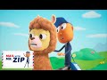 Animal Helpers Sing Along | Mail With Mr. Zip Songs | Moonbug Kids Learning Song Loops