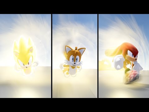 SONIC PROJECT HERO *Super Sonic, Super Tails, Super Knuckles* SONIC the HEDGEHOG FAN GAME!