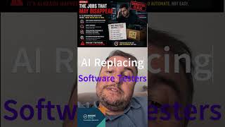 AI Replacing Software Tester Jobs #softwaretesting #qualityassurance #ai #qualityassurance #jobs #qa