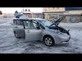 Nissan Leaf после трехмесячного простоя зимой на улице