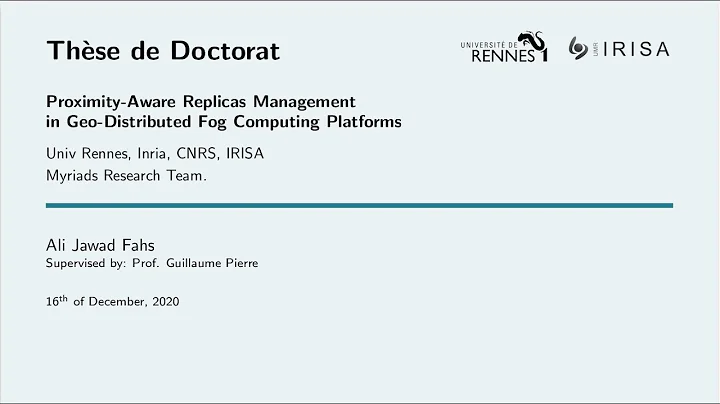 Ali Fahs' PhD defense