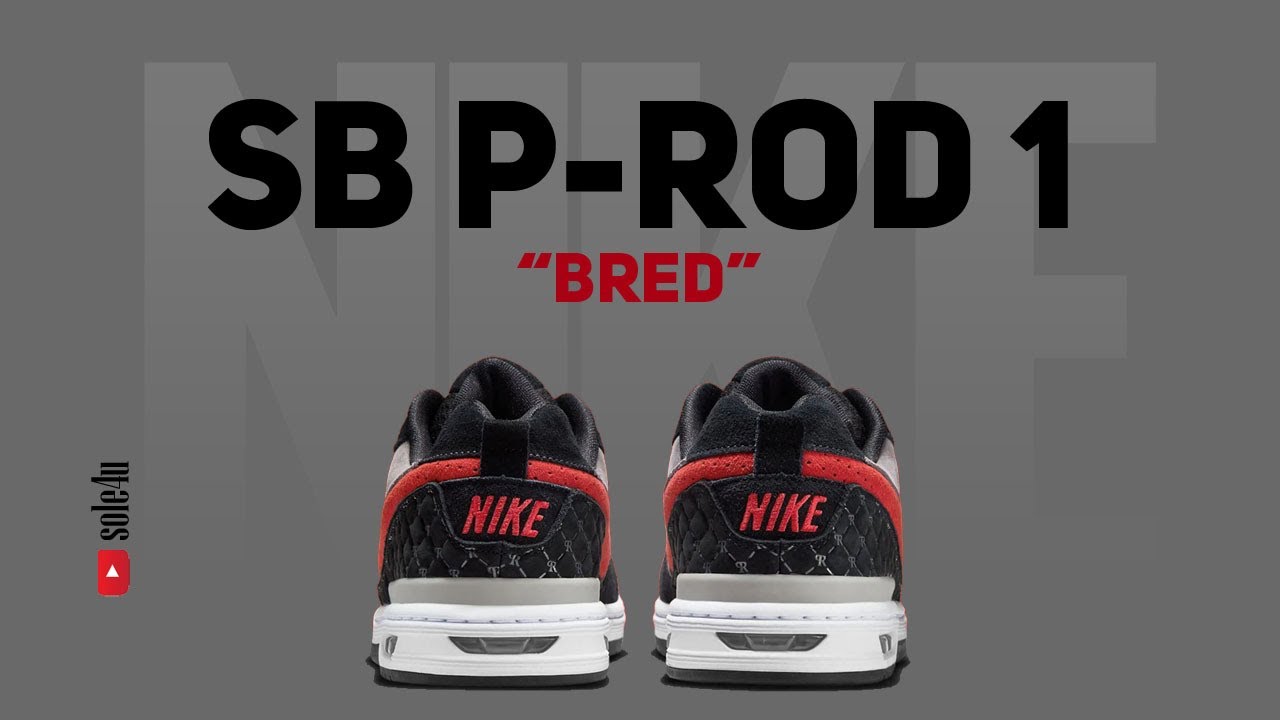 靴 Nike SB P-ROD 1 Bred 30cm ナイキ SB「P-ROD 1」が、スケーターレジェンドのシグネチャーモデル