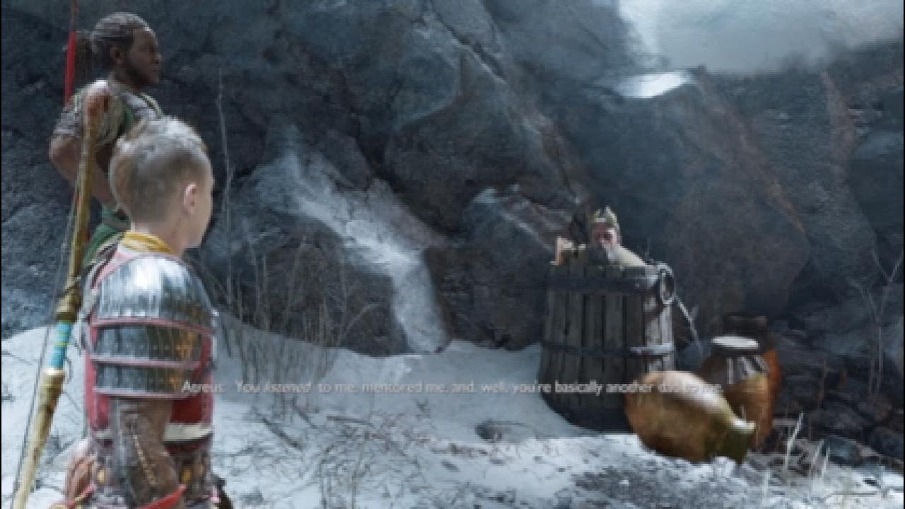 God of War Ragnarok - Atreus Sees Mimir As His Second Father
