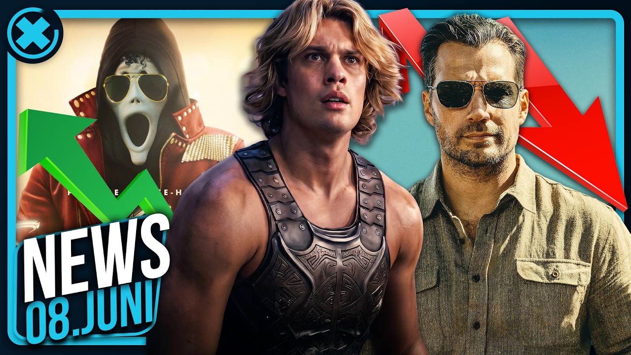 He-Man geht unter! Scary Movie trumpft auf! Henry Cavill floppt weiter! Warner Deal | Film News